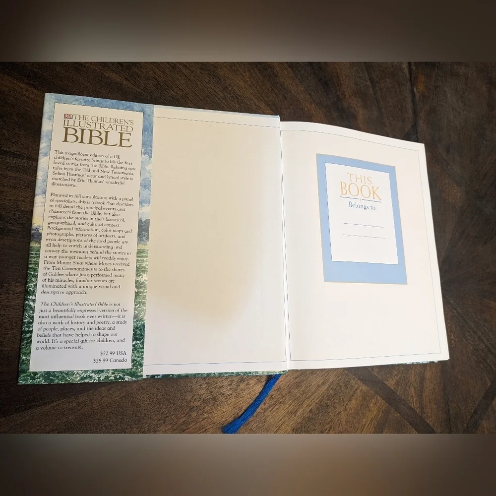 DK The Children’s Illustrated Bible Hardcover – Retold by Selina Hastings Large